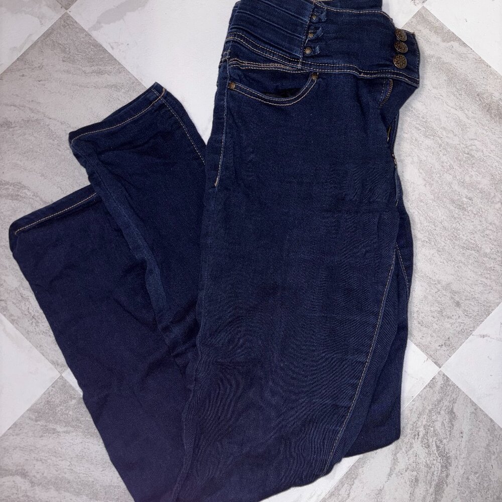 Twentyone Black by Rue21 Skinny Stretchy Jeans Dark Navy